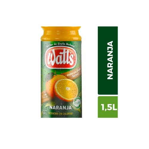 Jugo Watts Naranja 1.5lt